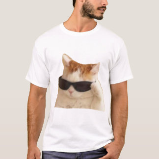 T-shirt #mèmes #chat - Lunettes de soleil Mème de chat