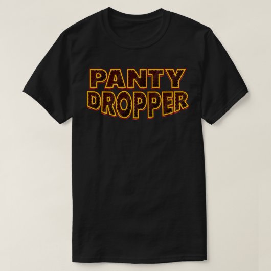 T-shirt Mèmes de dropper de culotte (Design devant)