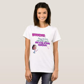 T-shirt Mèmes d'infirmière (Devant entier)
