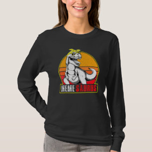T-shirt Memesaurus Rex Dinosaur Mème Saurus Famille Matchi