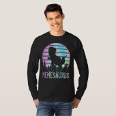 T-shirt Memesaurus Rex Dinosaur Mème Saurus Tye Die Matchi (Devant entier)