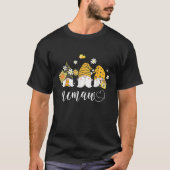 T-shirt Mémo grand-mère femmes mignonnes Gnomes avec les a (Devant)