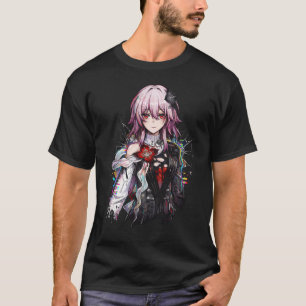 T-shirt Mémoire cristalline d'Evernight de Honkai Star Rai