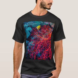 T-shirt Mémoire de l'océan / Paysage de récif corallien