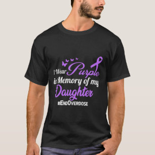 T-shirt Mémoire de sensibilisation au surdosage de drogue