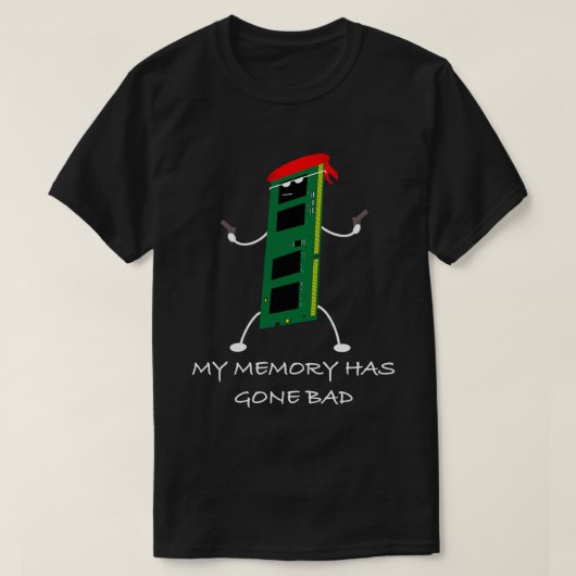 T-shirt Mémoire incorrecte (Design devant)