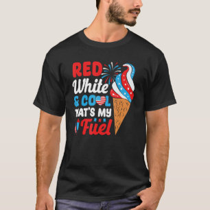 T-shirt Mémorial 4 Jour de juillet Fête Patriotique Cre de