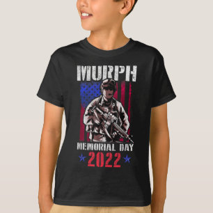 T-shirt Mémorial américain du Défi d'entraînement Murph 20