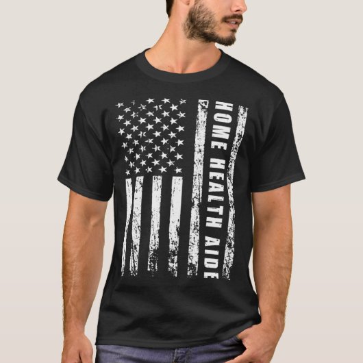 T-shirt Memorial Day aide sanitaire patriotique drapeau us (Devant)