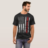 T-shirt Memorial Day aide sanitaire patriotique drapeau us (Devant entier)