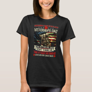 T-shirt Memorial Day est pour eux Vétérinaire est pour mam