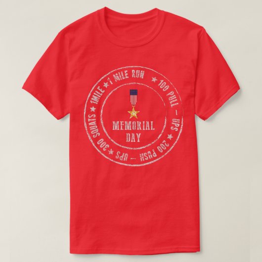 T-shirt Memorial Day Murph challenge 2023 (Design devant)