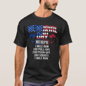 T-shirt Memorial Day Murph Service militaire (Devant)