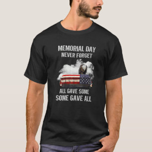 T-shirt Memorial Day N'Oublie Jamais Tout Donné Un Peu Don