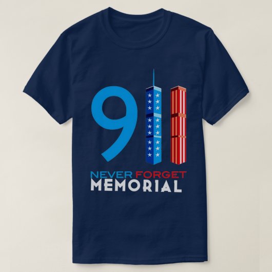 T-shirt Mémorial de 911 (Design devant)
