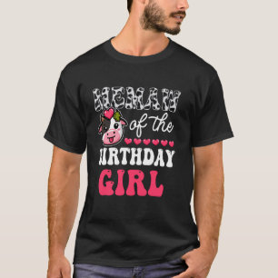 T-shirt Mémorial de la fille d'anniversaire Funny Vache fa