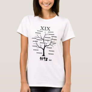 T-shirt Mémorial de Salem Witch