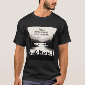 T-shirt Mémorial des animaux de compagnie : Là où les souv (Devant)