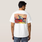 T-shirt Mémorial du bateau-citerne 26 (Dos entier)