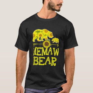 T-shirt Mémorial Ours Tournesol Mère Père