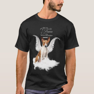 T-shirt Mémorial personnalisé de chien Basenji
