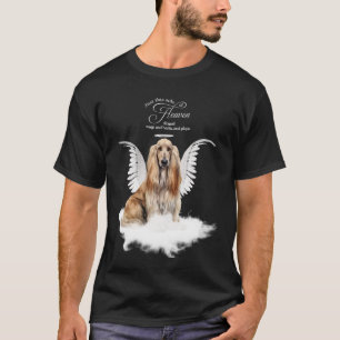T-shirt Mémorial personnalisé de l'Afghan Hound