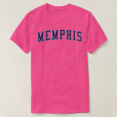 T-shirt Memphis Basketball Jersey Style v2 (Design devant)
