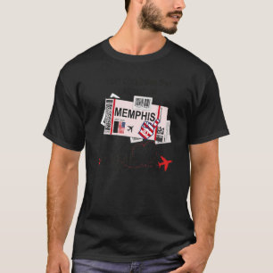 T-shirt Memphis Girl Memphis Boarding Pass