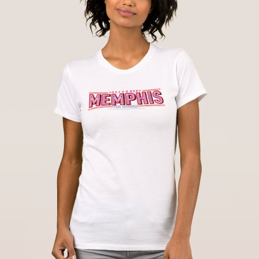 T-shirt MEMPHIS - le logo musical (Devant)