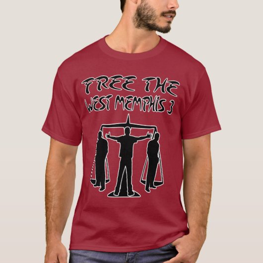 T-shirt Memphis occidental trois (Devant)