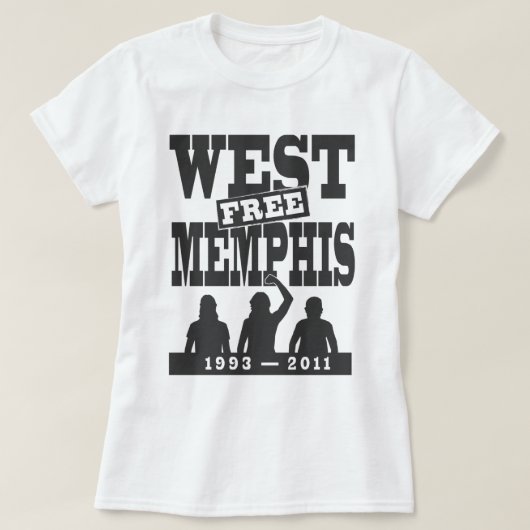 T-shirt Memphis occidental trois (Design devant)
