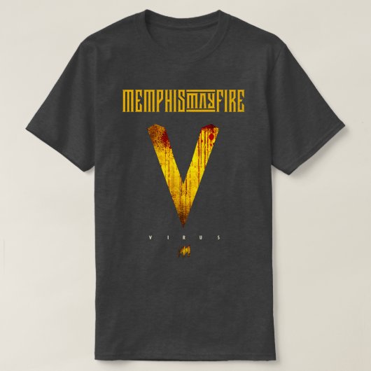 T-shirt memphis peut tirer 10 (Design devant)