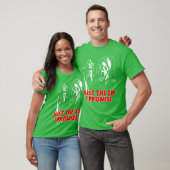 T-shirt Men Justheip I Promise Horror skeleton Halloween b (Unisexe)