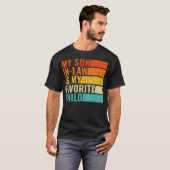 T-shirt Men My Son In Law Is My Favorite Child Funny Fathe (Devant entier)