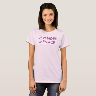 T-shirt Menace de lavande