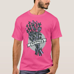 T-shirt Menace Lavande