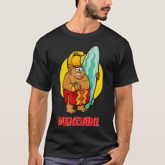 T-shirt Menehune Hawaii Island Mythology Dwarf People Gnom (Devant)