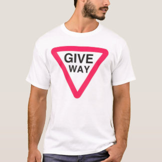 T-shirt Mènent la chemise de signe
