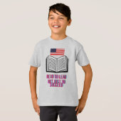 T-SHIRT MENER PAR LA LECTURE (Devant entier)