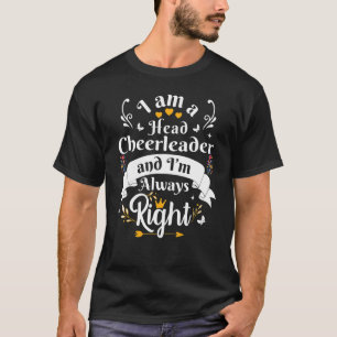 T-shirt Meneuse de claque toujours raison pour les femmes