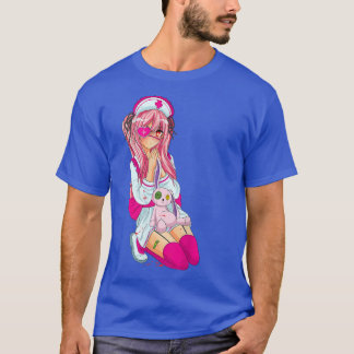 T-shirt Menhera chan Yami Kawaii Pastel Goth Harajuku Cri
