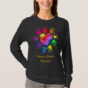 T-shirt Meniere's Disease Awareness Mains Meniere's Diseas