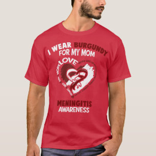 T-shirt Méningite Sensibilisation Je Porte La Bourgogne Po