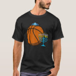 T-shirt Menorah de basketball juif Hanoukka Chanukah Sport<br><div class="desc">Minorah de basketball juif Hanoukka Chanukah Sport Boys</div>