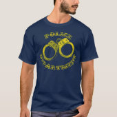T-shirt Menottes de police (Devant)