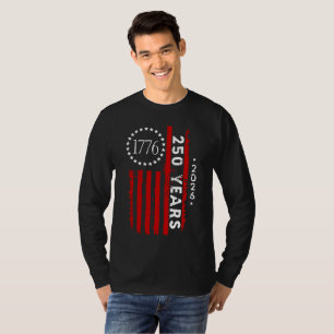 T-shirt Mens 250e anniversaire Amérique
