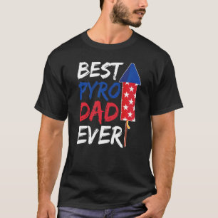 T-shirt Mens 4 juillet pour votre Patriotique Pyrotechniqu