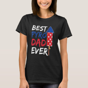 T-shirt Mens 4 juillet pour votre Patriotique Pyrotechniqu