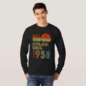 T-shirt Mens 64th Wedding Anniversary  Best Husband Since  (Devant entier)