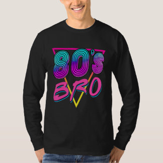 T-shirt Mens 80's 90's Bro Vintage 80s 90s Costume Retro O